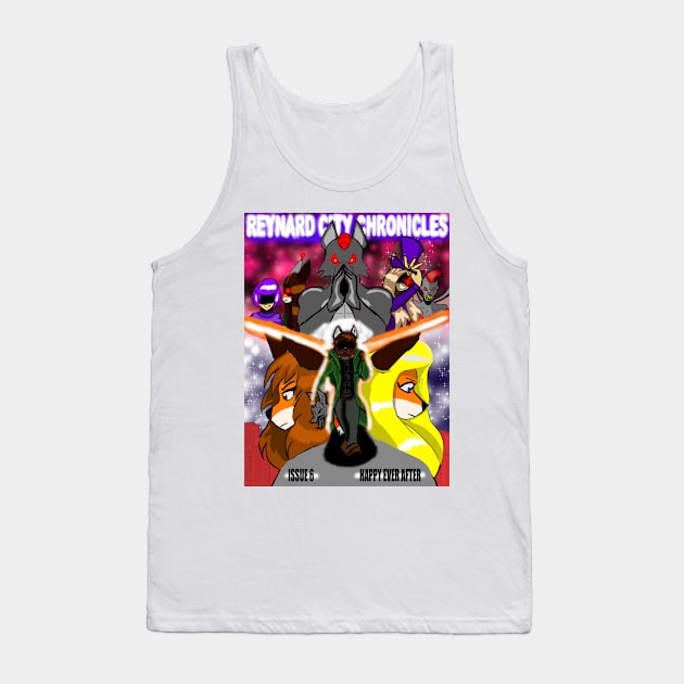 Reynard City Chronicles Issue 6 cover Tank Top by Reynard City